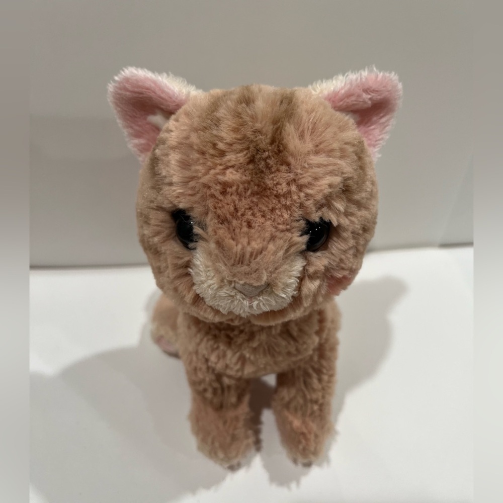 Sunlemon Brown neko Cat Animal Plush 6" Stuffed Toy Doll - Picture 12 of 12